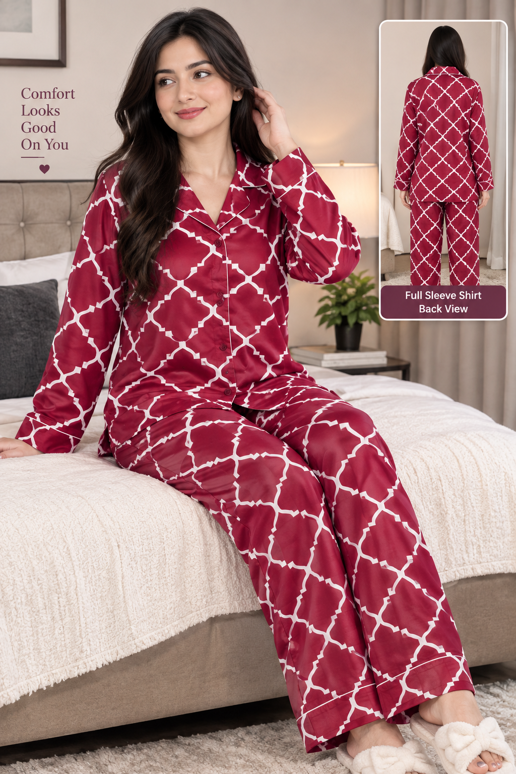 Women’s Premium Night Suit