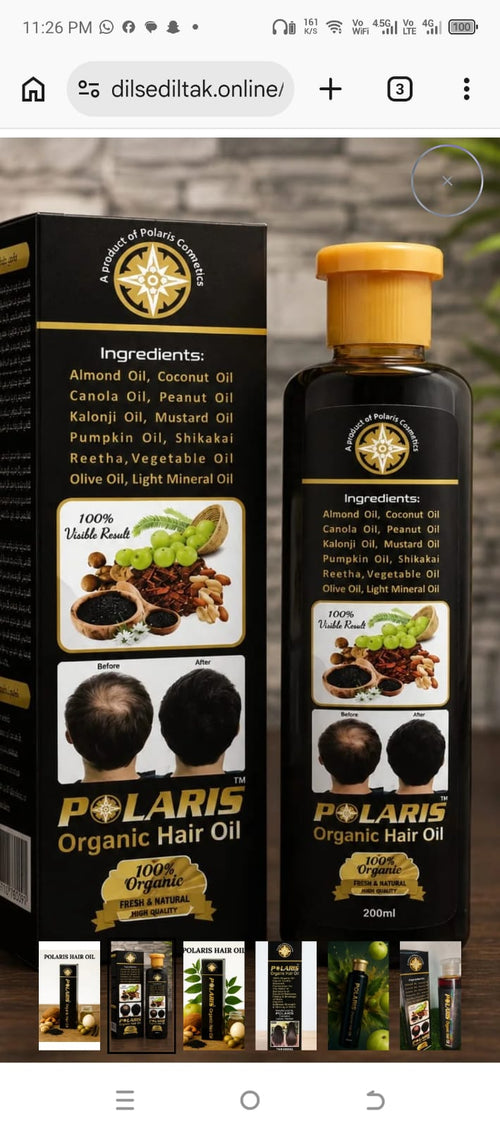 Hair Organic Polaris OIL